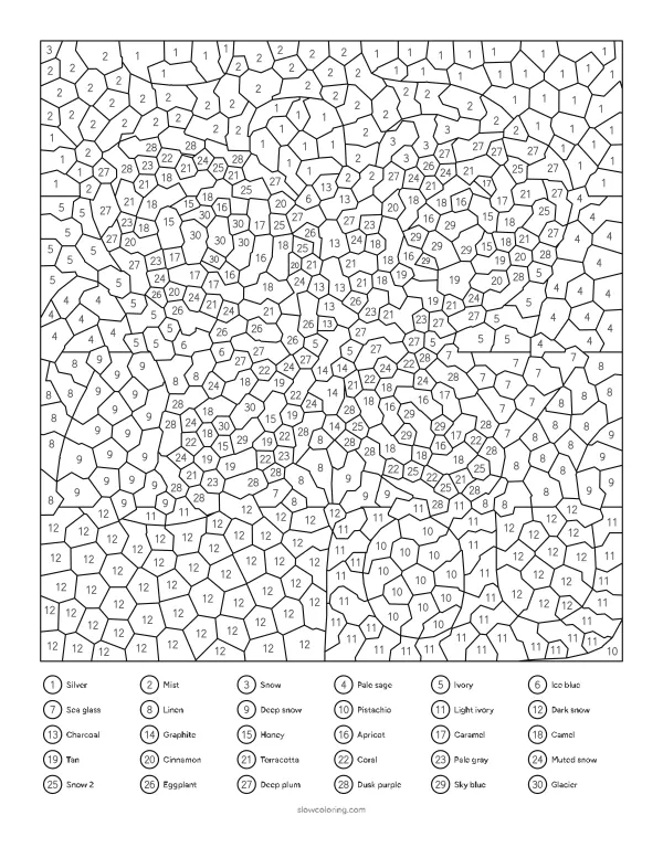 Color Butterfly Hard Color by Number online