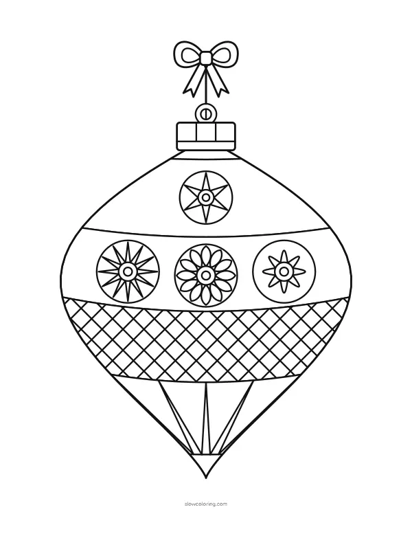 Color Onion Ornament 04 online
